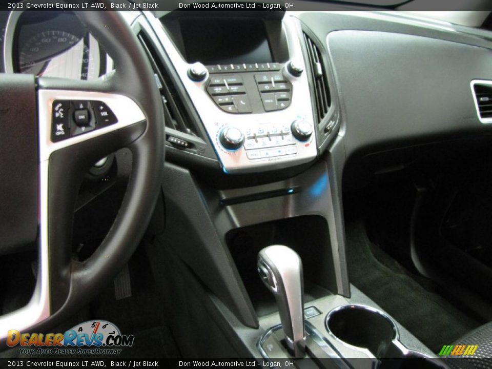 2013 Chevrolet Equinox LT AWD Black / Jet Black Photo #20