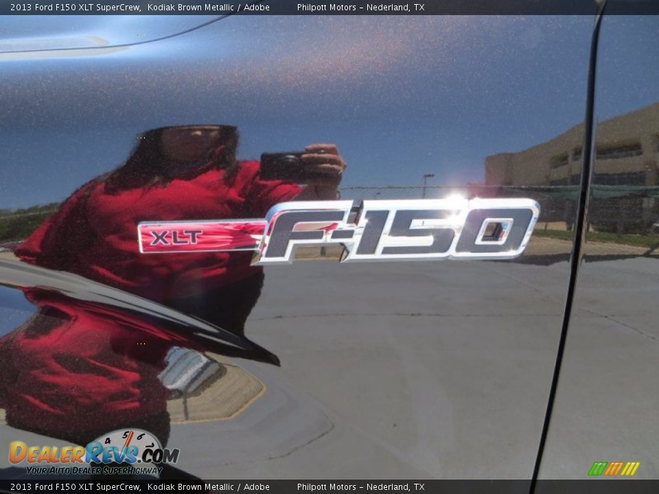 2013 Ford F150 XLT SuperCrew Kodiak Brown Metallic / Adobe Photo #14