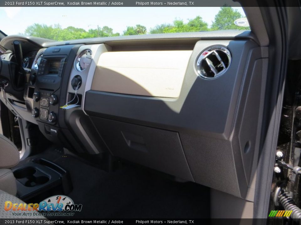 2013 Ford F150 XLT SuperCrew Kodiak Brown Metallic / Adobe Photo #21