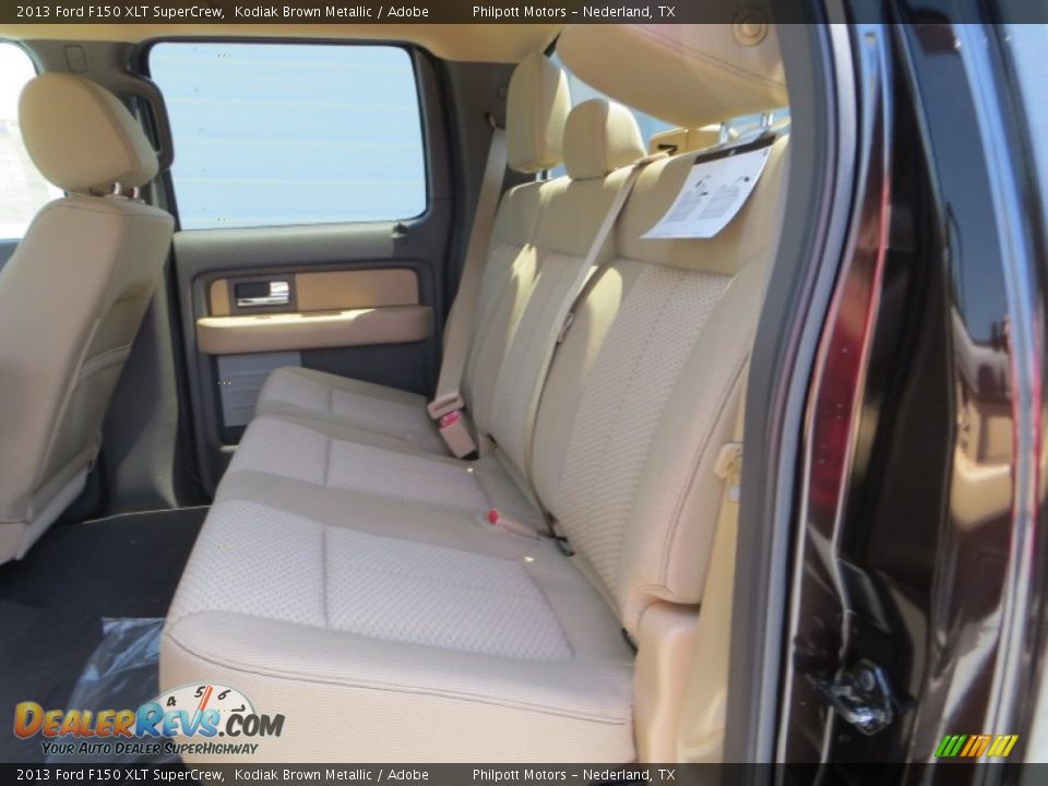 2013 Ford F150 XLT SuperCrew Kodiak Brown Metallic / Adobe Photo #23