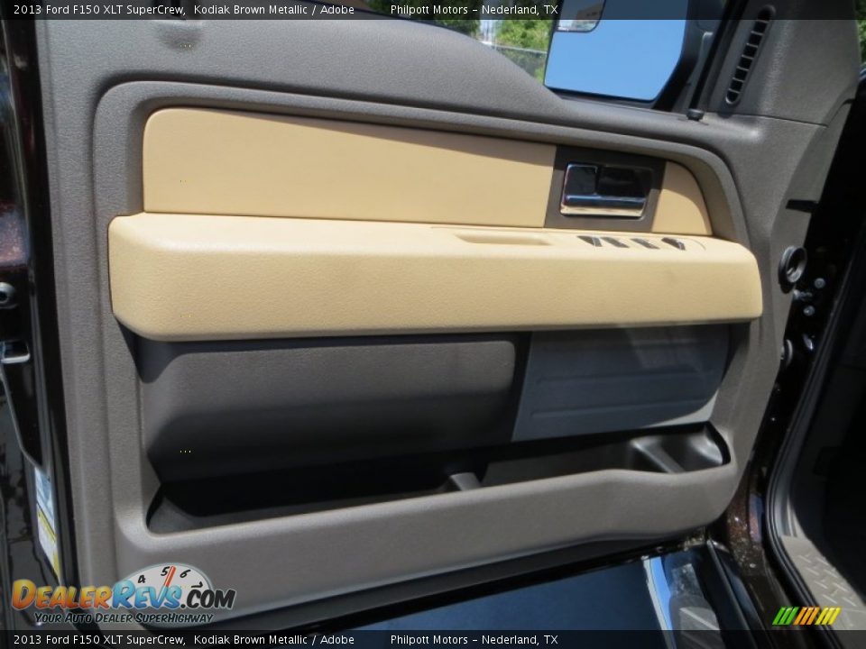 2013 Ford F150 XLT SuperCrew Kodiak Brown Metallic / Adobe Photo #24