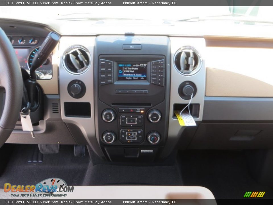 2013 Ford F150 XLT SuperCrew Kodiak Brown Metallic / Adobe Photo #28