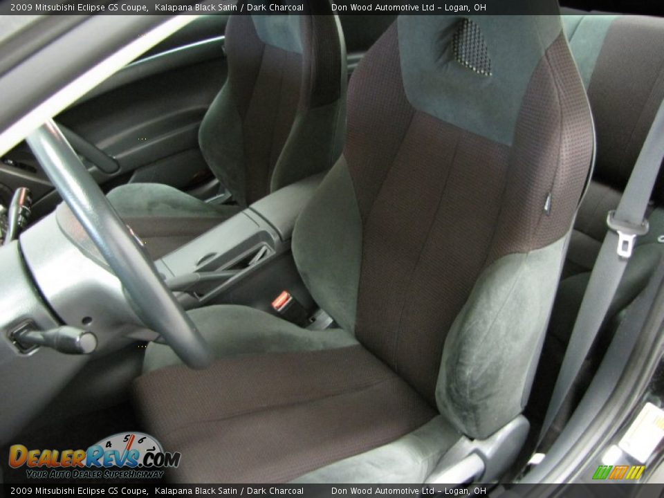2009 Mitsubishi Eclipse GS Coupe Kalapana Black Satin / Dark Charcoal Photo #5