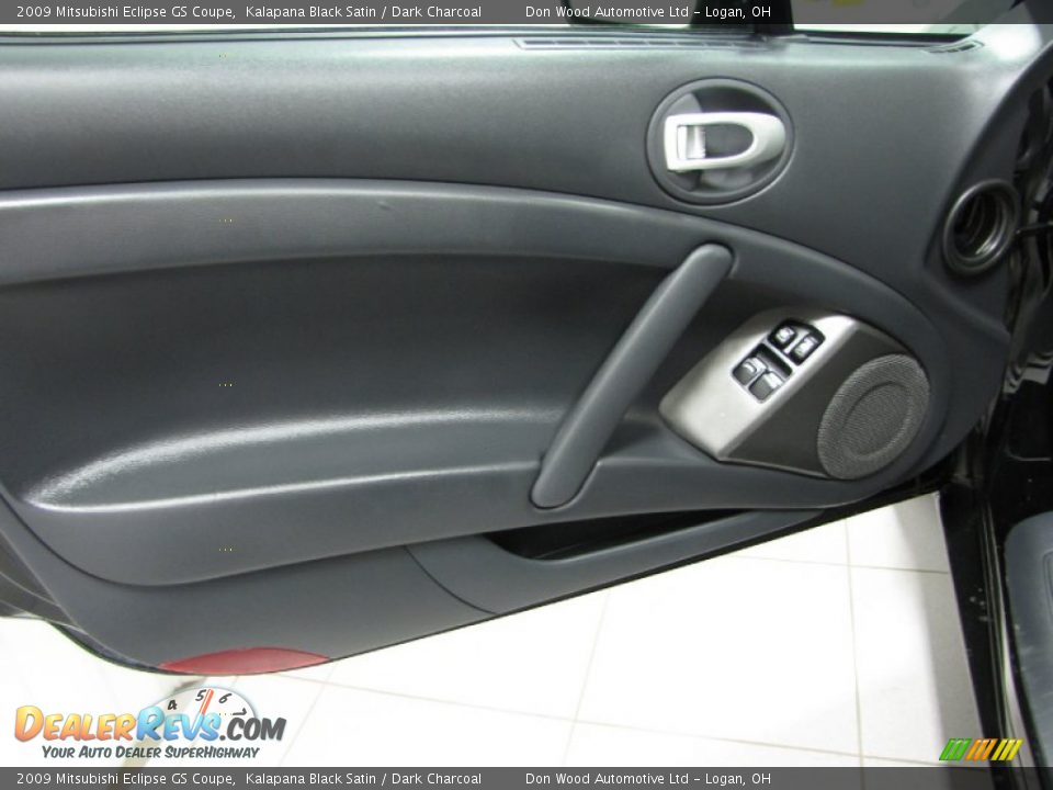 2009 Mitsubishi Eclipse GS Coupe Kalapana Black Satin / Dark Charcoal Photo #9