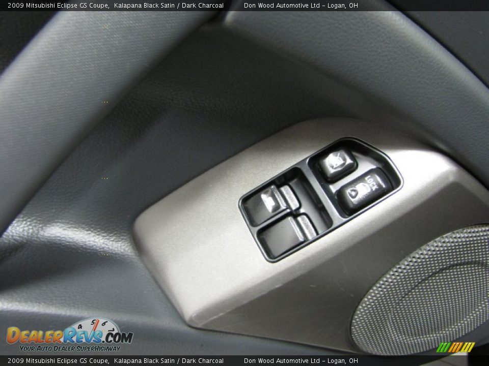 2009 Mitsubishi Eclipse GS Coupe Kalapana Black Satin / Dark Charcoal Photo #10