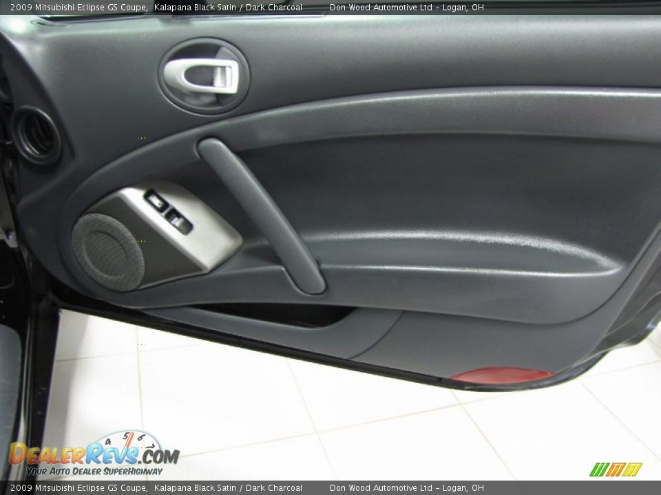 2009 Mitsubishi Eclipse GS Coupe Kalapana Black Satin / Dark Charcoal Photo #11