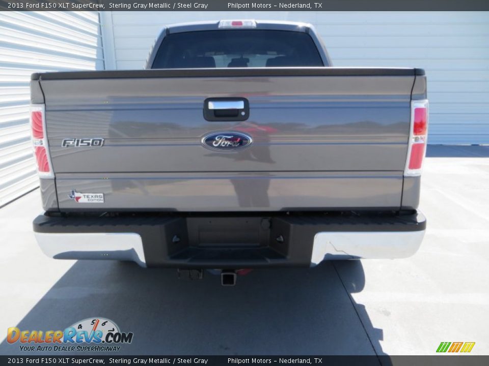2013 Ford F150 XLT SuperCrew Sterling Gray Metallic / Steel Gray Photo #5