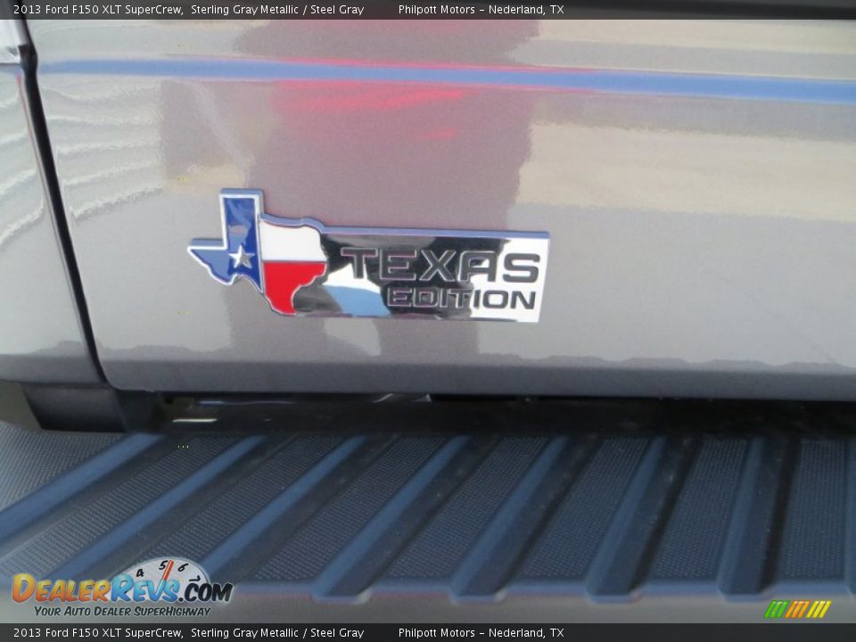 2013 Ford F150 XLT SuperCrew Sterling Gray Metallic / Steel Gray Photo #7