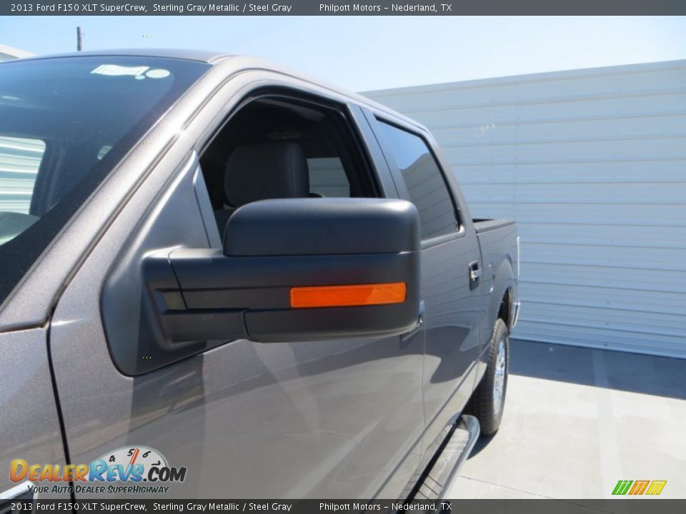 2013 Ford F150 XLT SuperCrew Sterling Gray Metallic / Steel Gray Photo #15