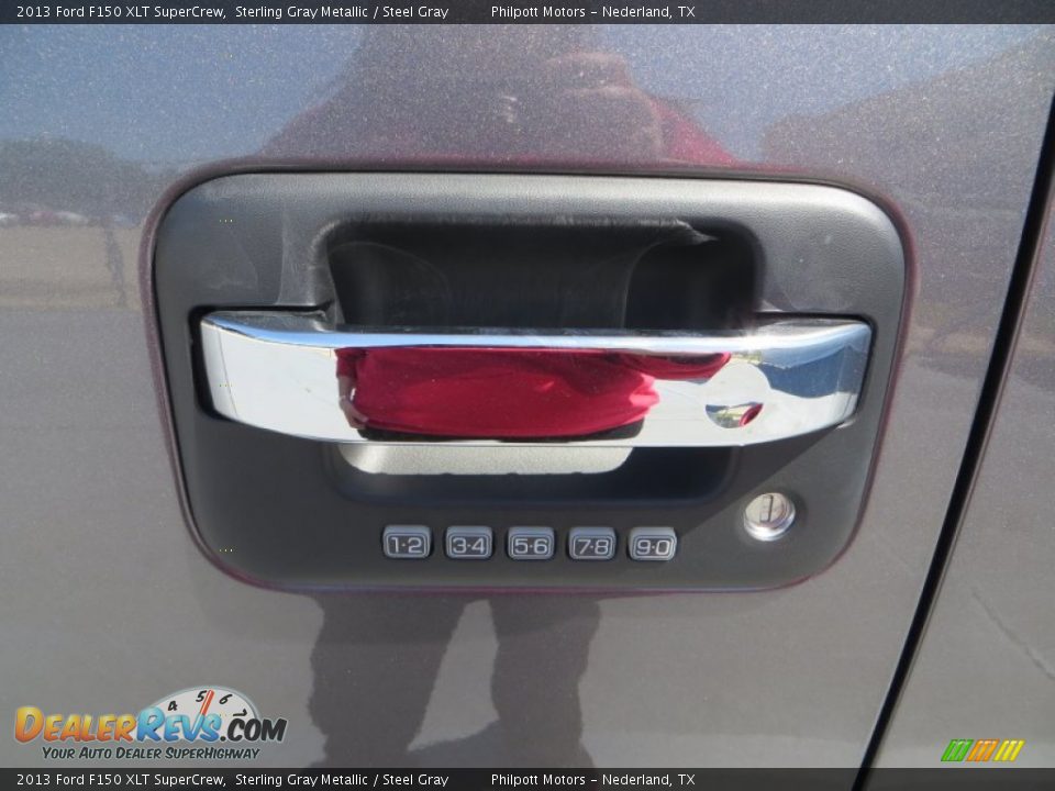 2013 Ford F150 XLT SuperCrew Sterling Gray Metallic / Steel Gray Photo #18