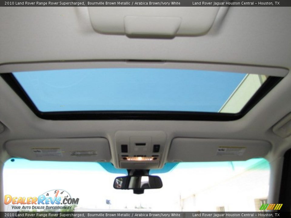 2010 Land Rover Range Rover Supercharged Bournville Brown Metallic / Arabica Brown/Ivory White Photo #13