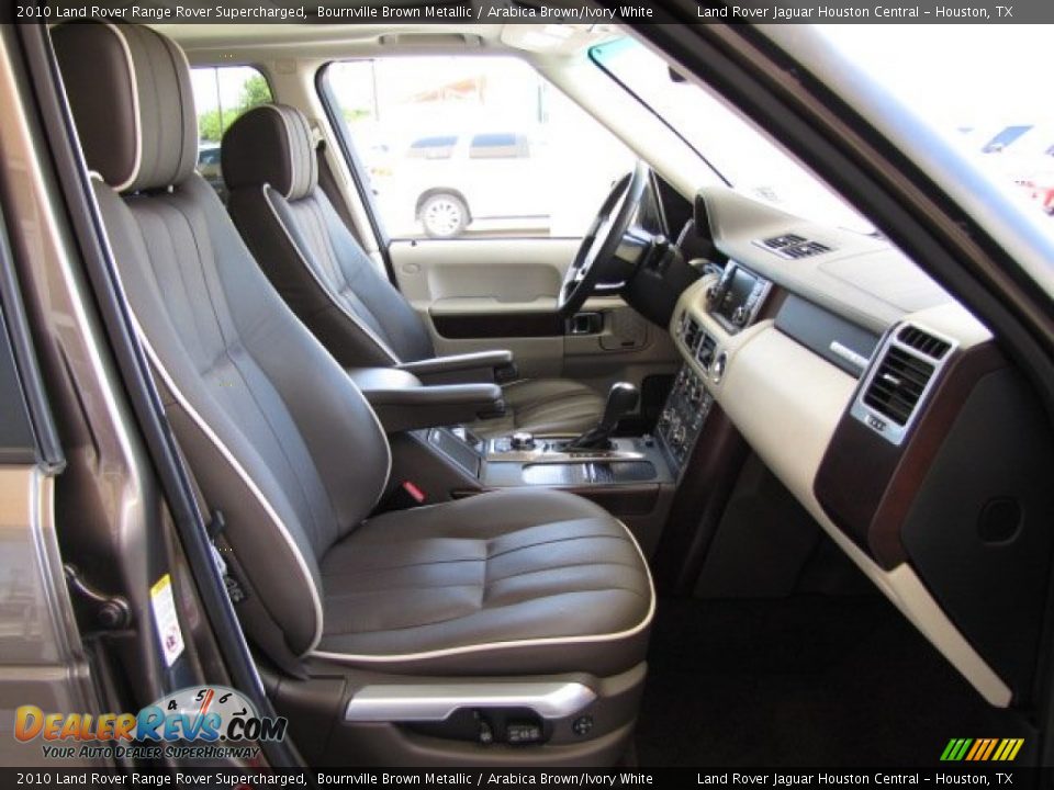 Front Seat of 2010 Land Rover Range Rover Supercharged Photo #18