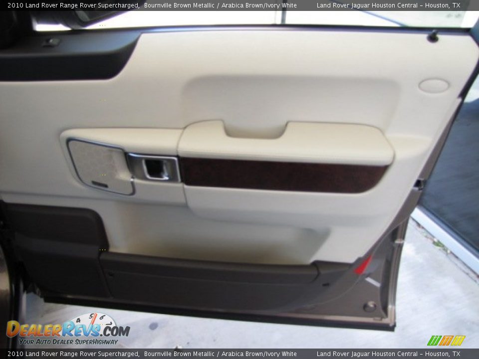 2010 Land Rover Range Rover Supercharged Bournville Brown Metallic / Arabica Brown/Ivory White Photo #20