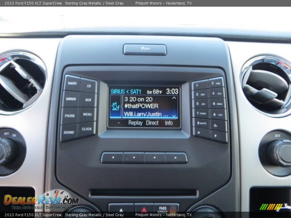 2013 Ford F150 XLT SuperCrew Sterling Gray Metallic / Steel Gray Photo #29