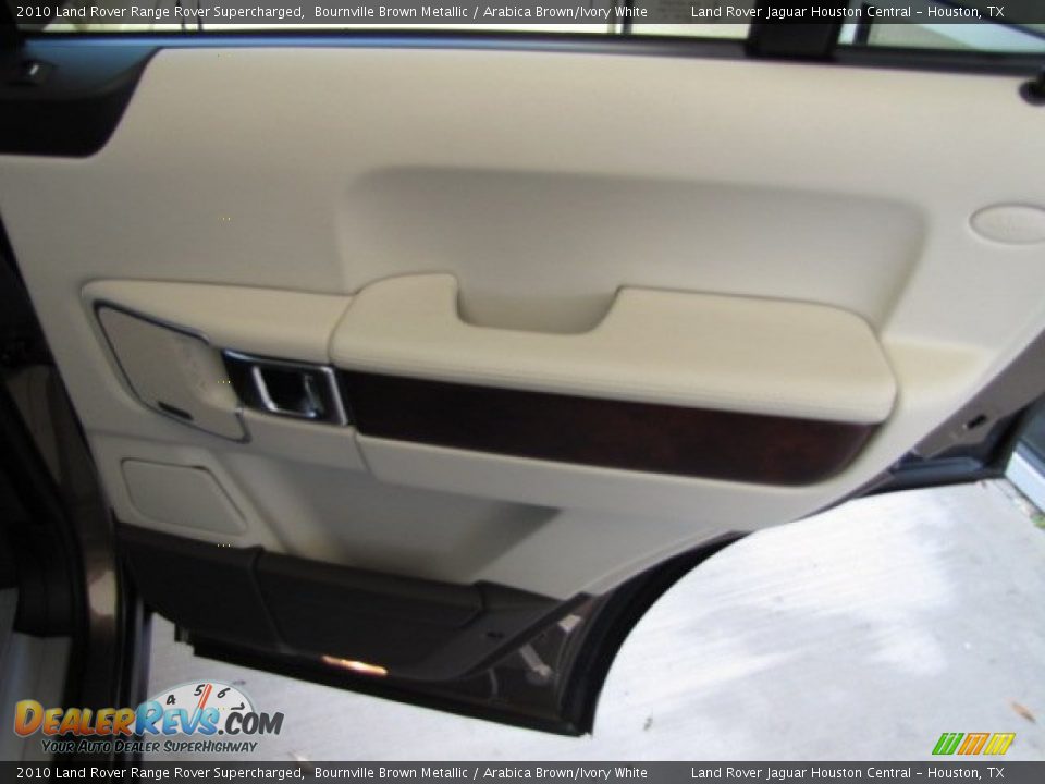 2010 Land Rover Range Rover Supercharged Bournville Brown Metallic / Arabica Brown/Ivory White Photo #22