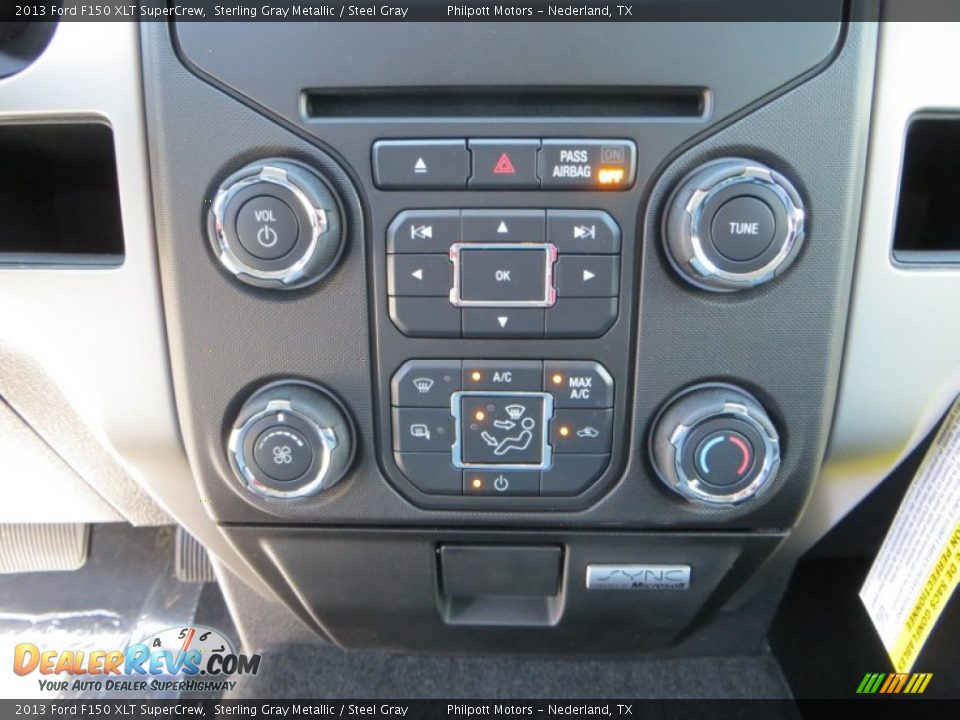 2013 Ford F150 XLT SuperCrew Sterling Gray Metallic / Steel Gray Photo #30