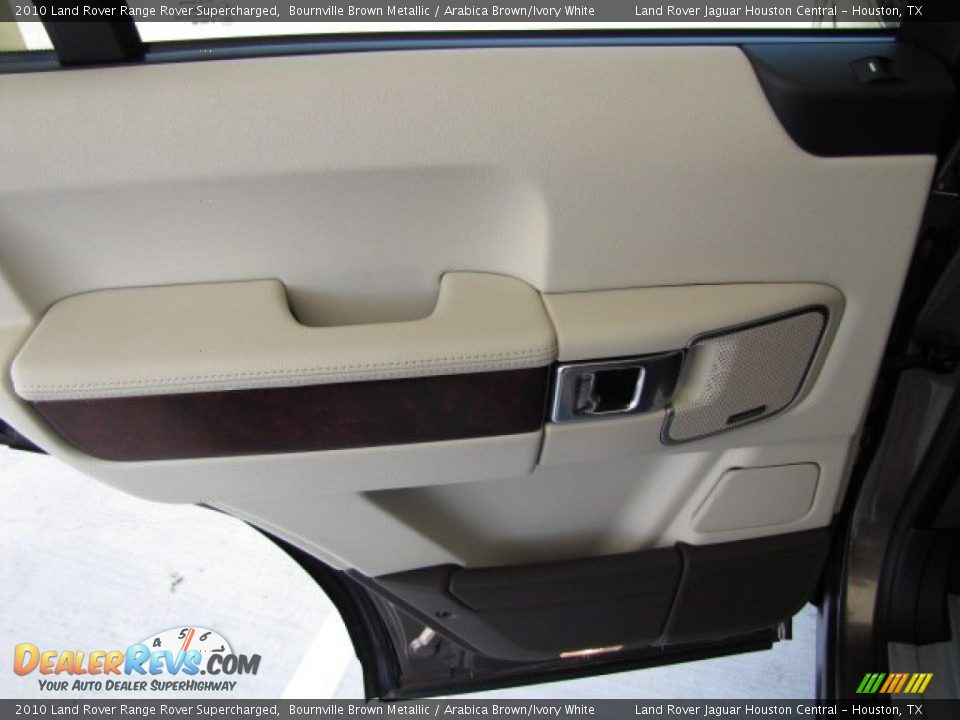 2010 Land Rover Range Rover Supercharged Bournville Brown Metallic / Arabica Brown/Ivory White Photo #25