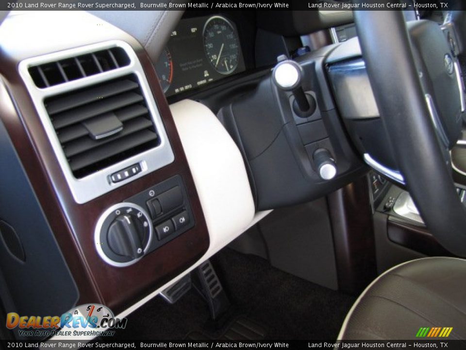 2010 Land Rover Range Rover Supercharged Bournville Brown Metallic / Arabica Brown/Ivory White Photo #28