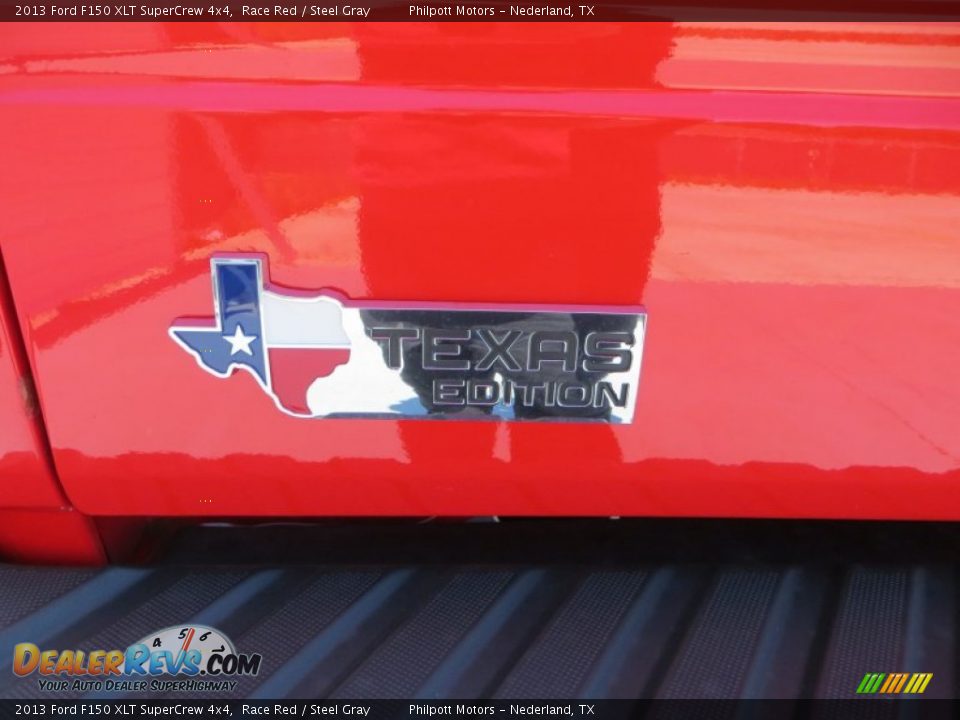 2013 Ford F150 XLT SuperCrew 4x4 Race Red / Steel Gray Photo #7
