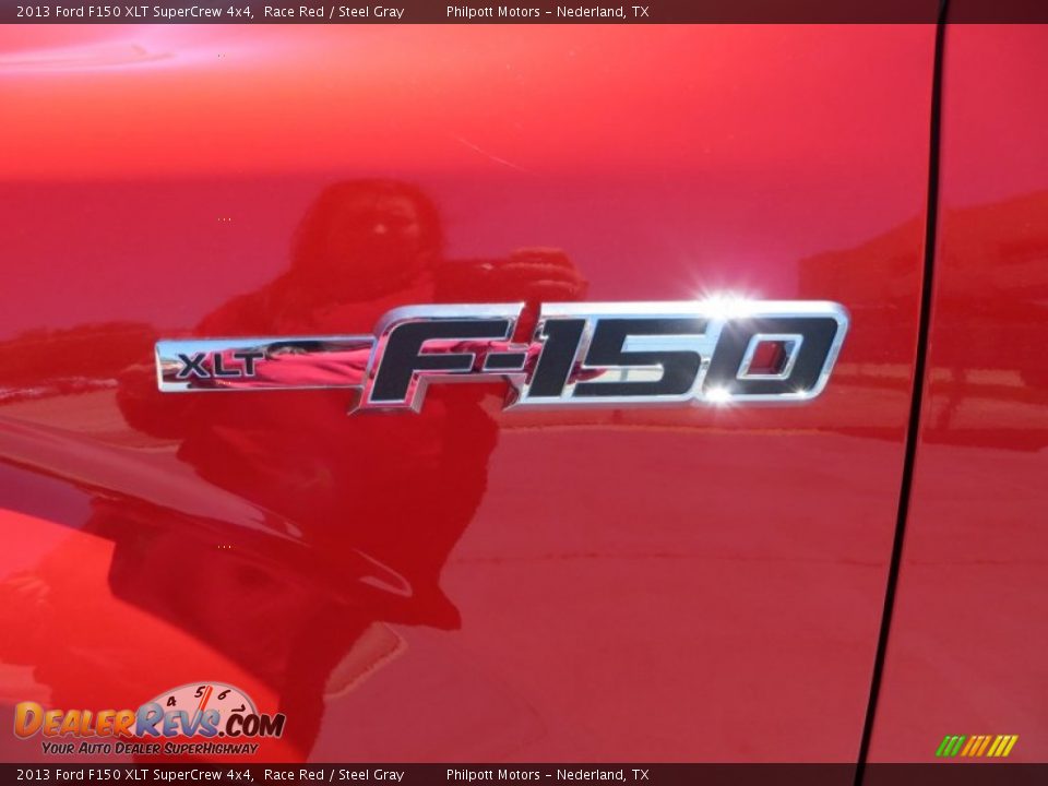 2013 Ford F150 XLT SuperCrew 4x4 Race Red / Steel Gray Photo #16