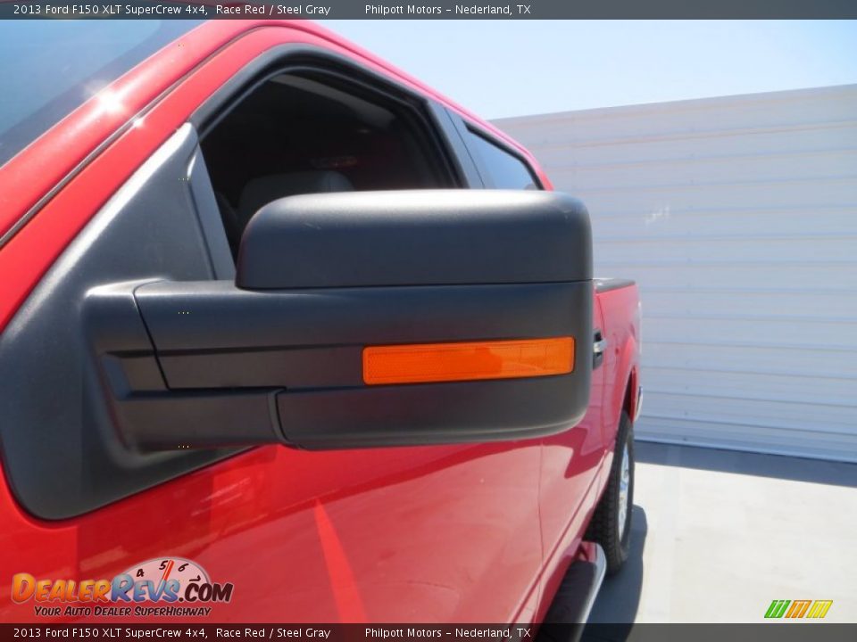 2013 Ford F150 XLT SuperCrew 4x4 Race Red / Steel Gray Photo #18