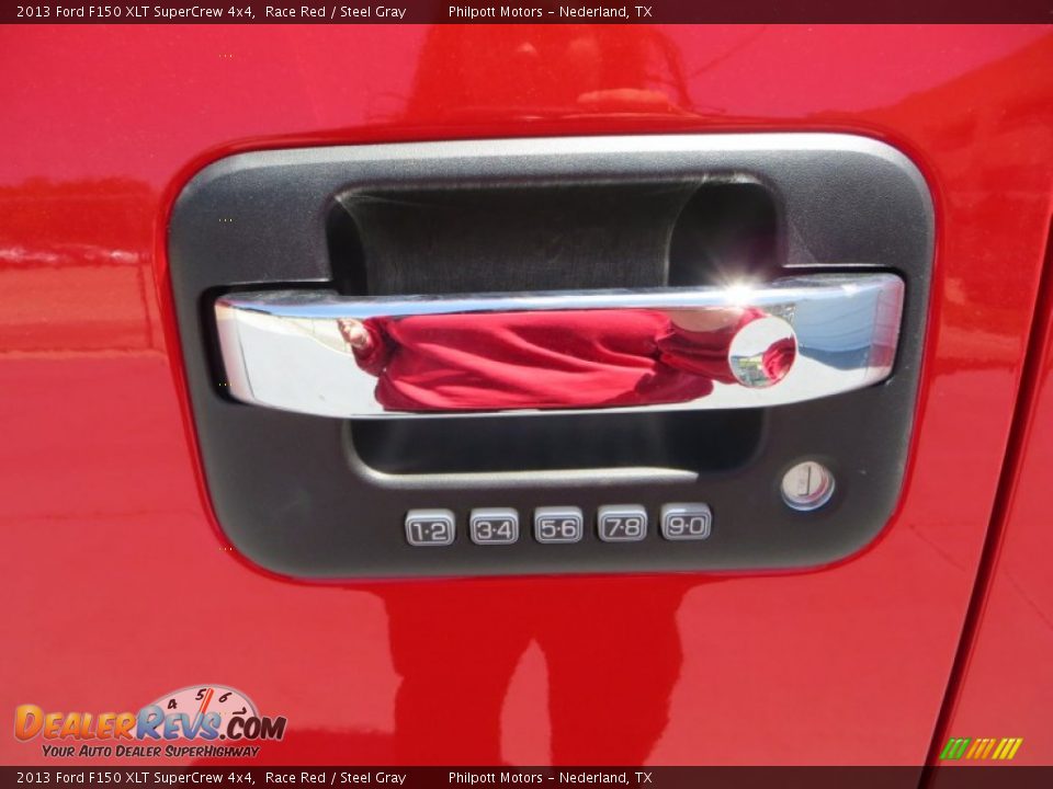 2013 Ford F150 XLT SuperCrew 4x4 Race Red / Steel Gray Photo #19