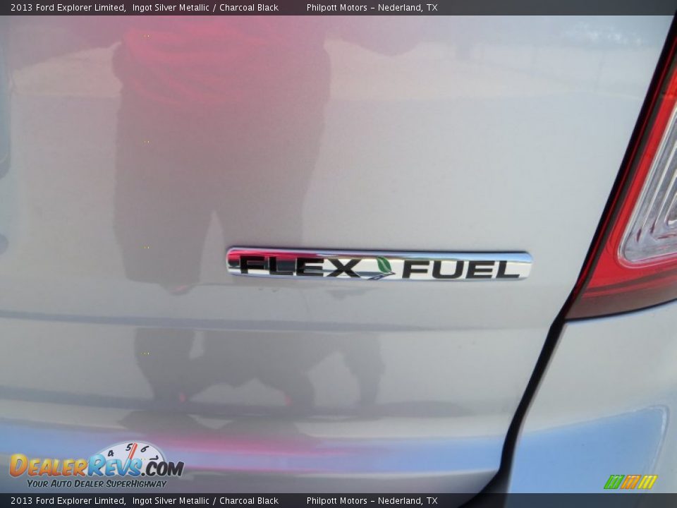 2013 Ford Explorer Limited Ingot Silver Metallic / Charcoal Black Photo #7