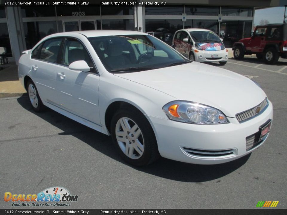 2012 Chevrolet Impala LT Summit White / Gray Photo #1