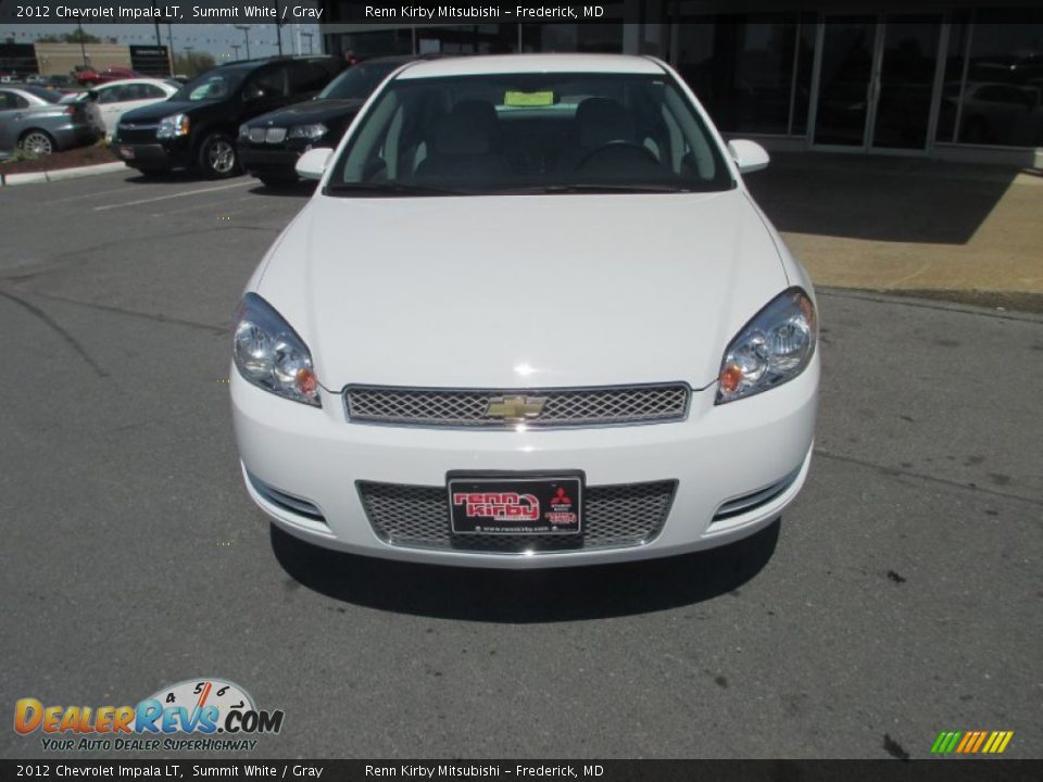 2012 Chevrolet Impala LT Summit White / Gray Photo #2