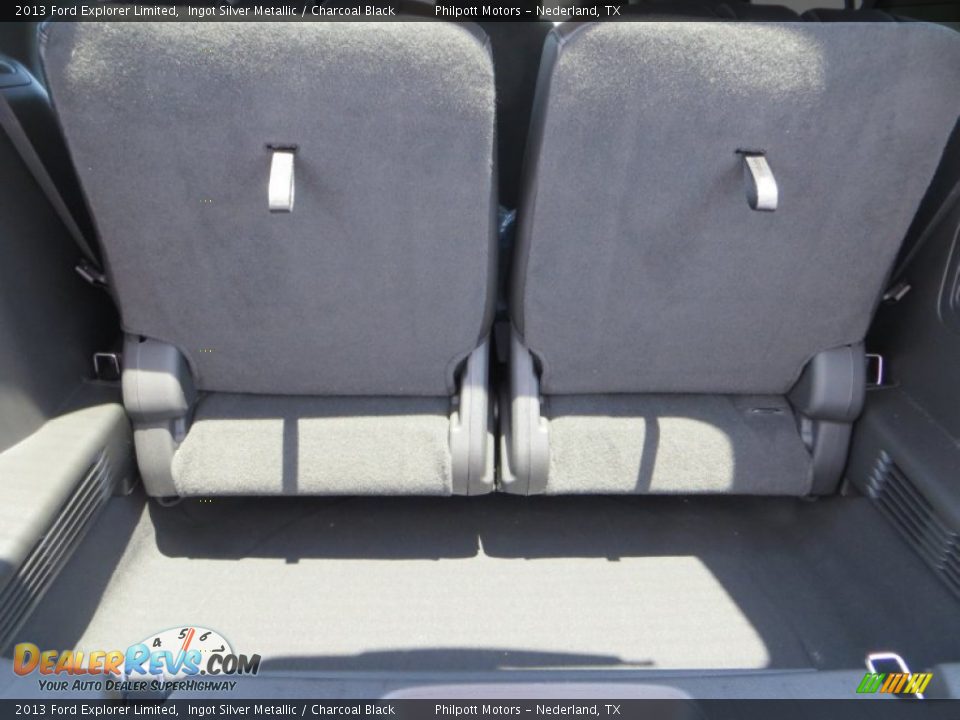 2013 Ford Explorer Limited Ingot Silver Metallic / Charcoal Black Photo #16