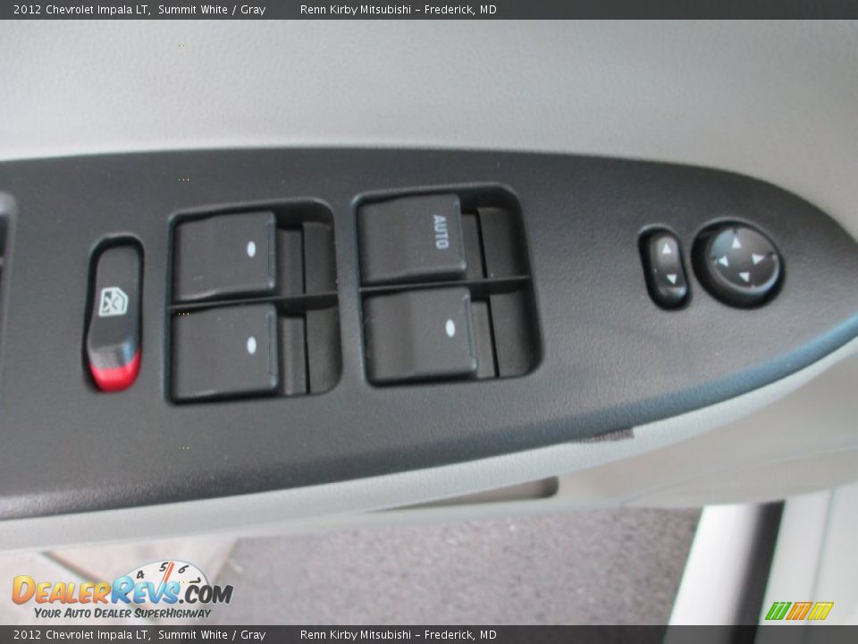 2012 Chevrolet Impala LT Summit White / Gray Photo #9