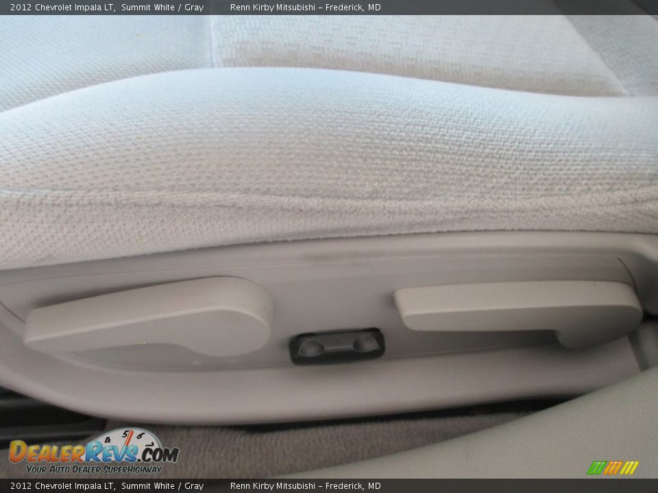 2012 Chevrolet Impala LT Summit White / Gray Photo #10