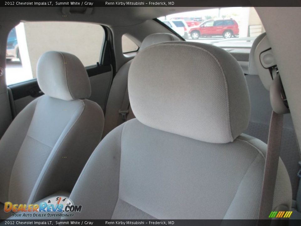 2012 Chevrolet Impala LT Summit White / Gray Photo #11
