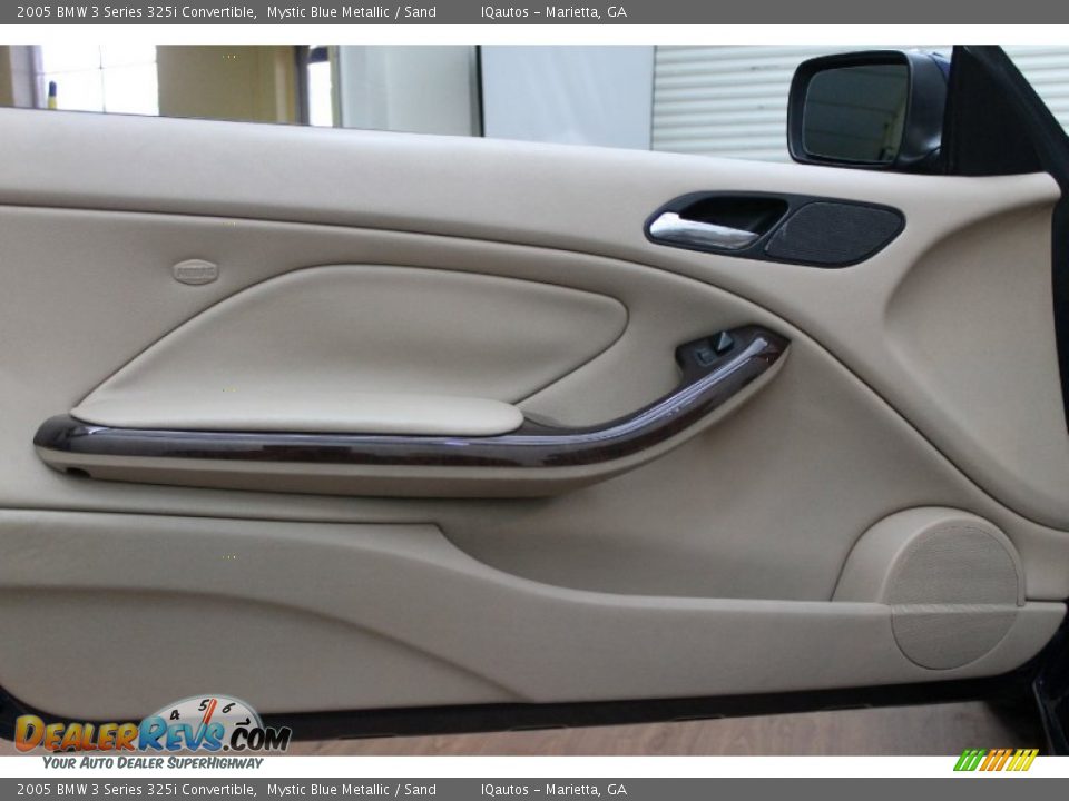 2005 BMW 3 Series 325i Convertible Mystic Blue Metallic / Sand Photo #29