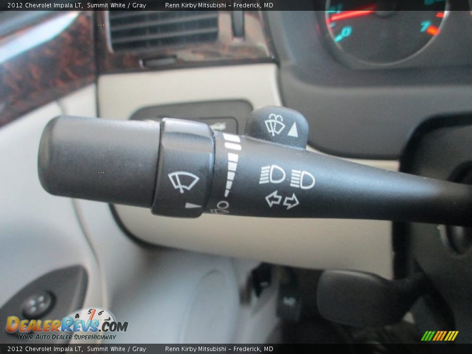 2012 Chevrolet Impala LT Summit White / Gray Photo #16