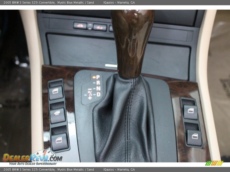 2005 BMW 3 Series 325i Convertible Mystic Blue Metallic / Sand Photo #33