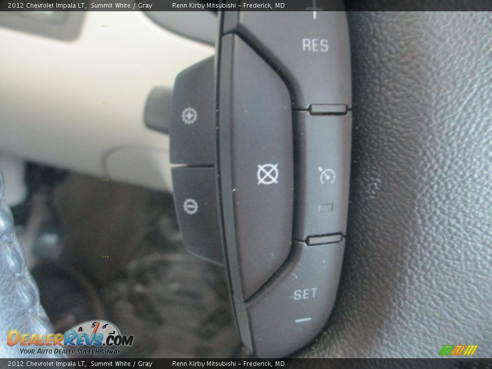 2012 Chevrolet Impala LT Summit White / Gray Photo #17