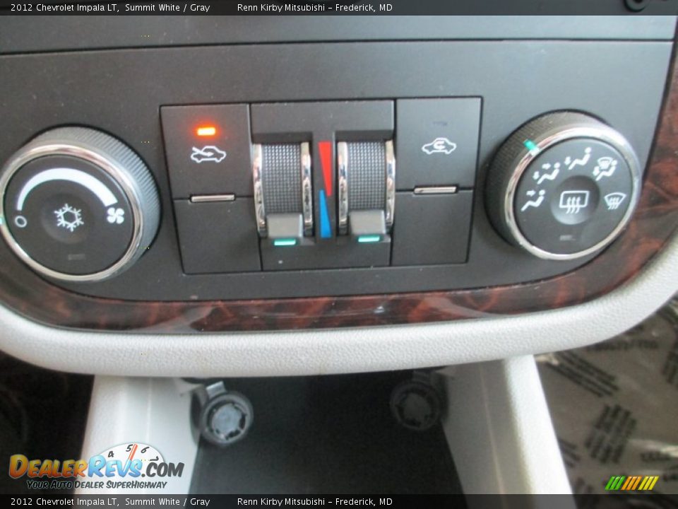2012 Chevrolet Impala LT Summit White / Gray Photo #20