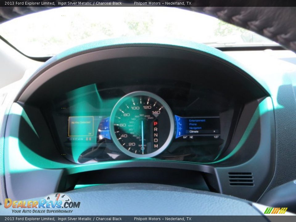 2013 Ford Explorer Limited Gauges Photo #35