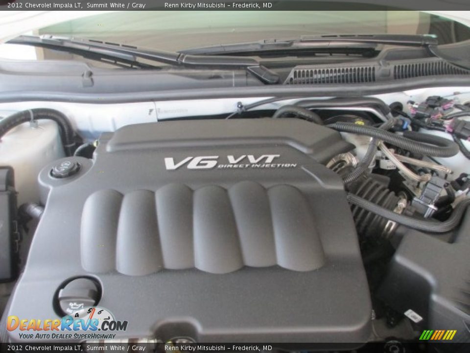 2012 Chevrolet Impala LT Summit White / Gray Photo #26