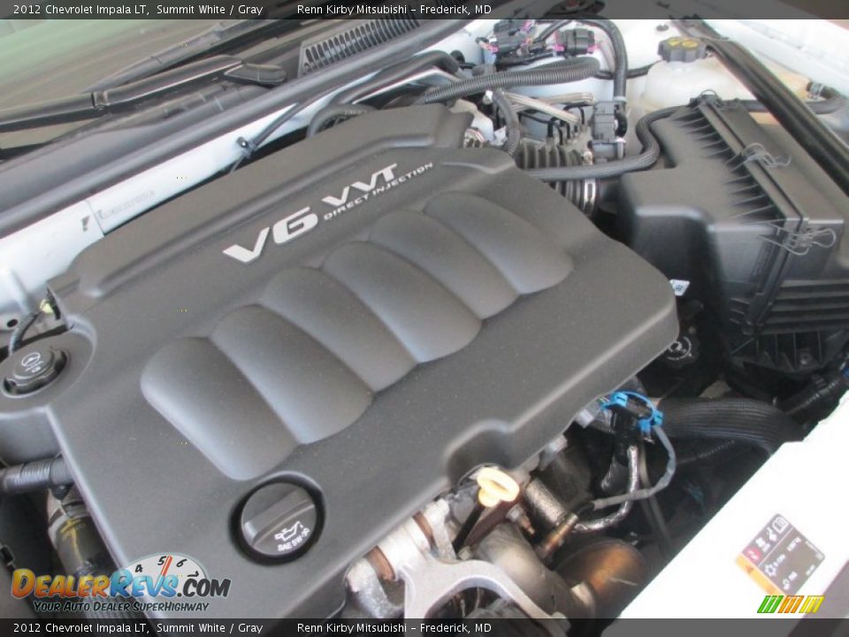 2012 Chevrolet Impala LT Summit White / Gray Photo #27