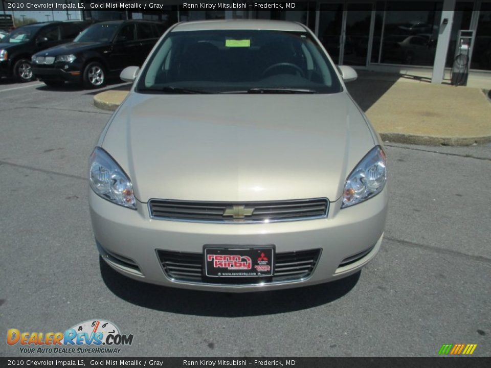 2010 Chevrolet Impala LS Gold Mist Metallic / Gray Photo #2