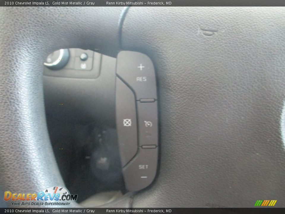 2010 Chevrolet Impala LS Gold Mist Metallic / Gray Photo #17