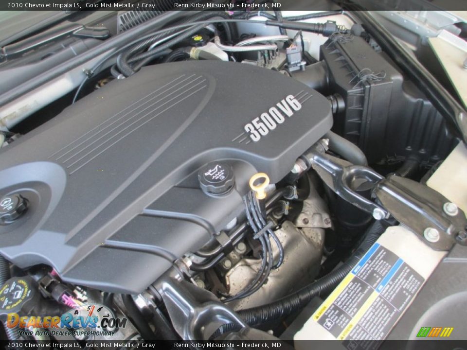 2010 Chevrolet Impala LS Gold Mist Metallic / Gray Photo #28