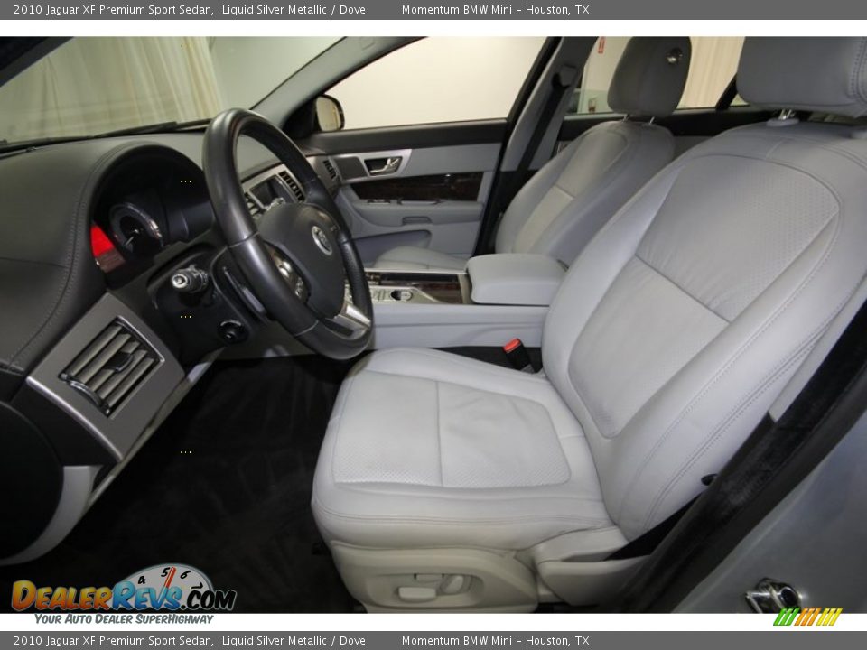 Dove Interior - 2010 Jaguar XF Premium Sport Sedan Photo #3