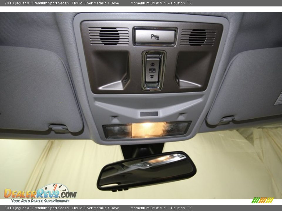 2010 Jaguar XF Premium Sport Sedan Liquid Silver Metallic / Dove Photo #19