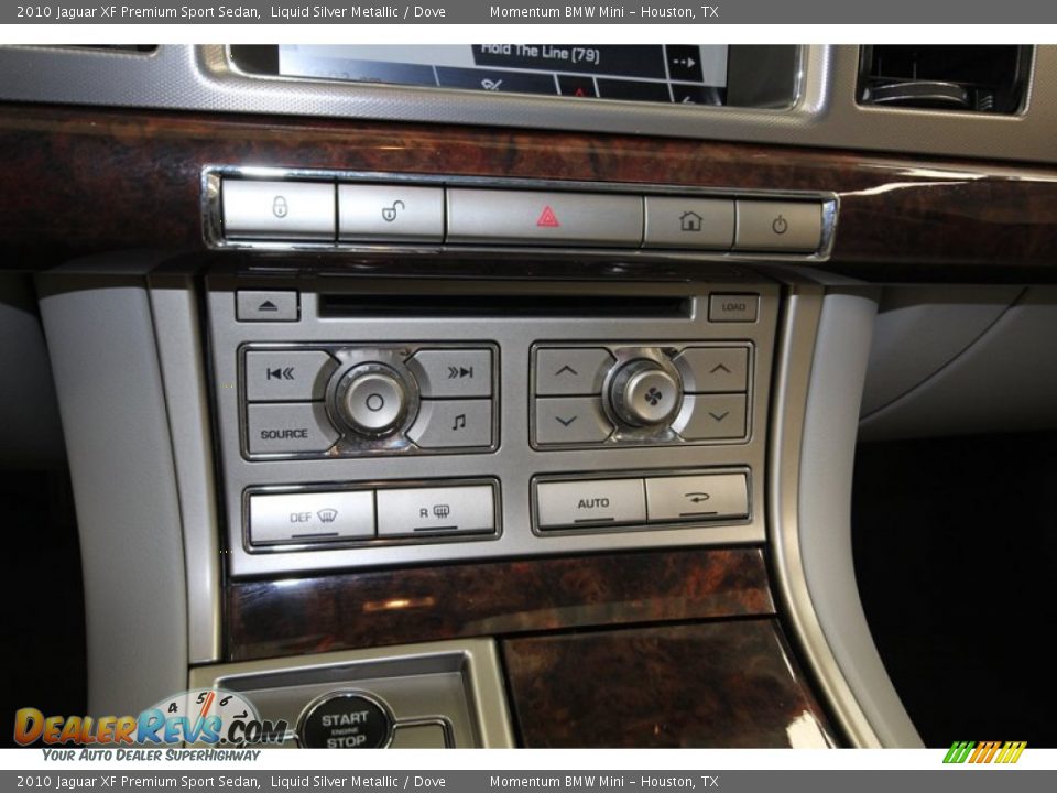 Controls of 2010 Jaguar XF Premium Sport Sedan Photo #24