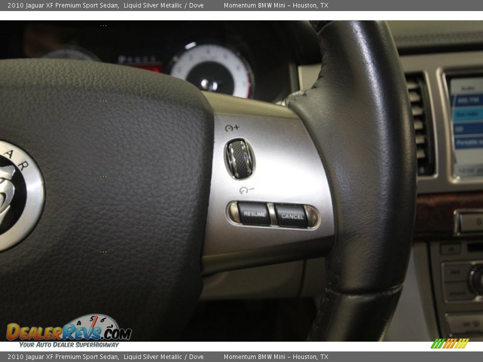 Controls of 2010 Jaguar XF Premium Sport Sedan Photo #28