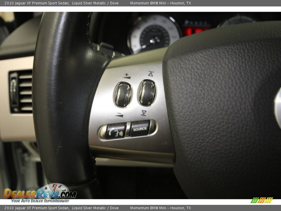Controls of 2010 Jaguar XF Premium Sport Sedan Photo #29