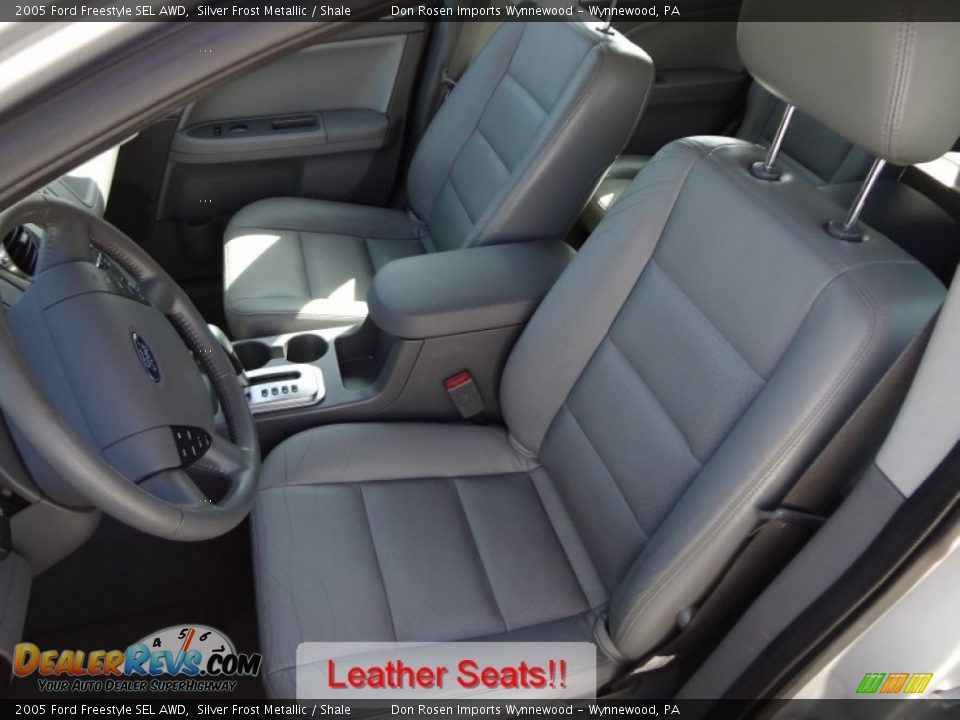 2005 Ford Freestyle SEL AWD Silver Frost Metallic / Shale Photo #5